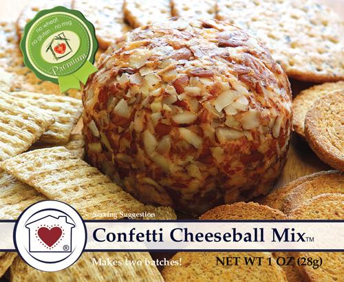 CONFETTI CHEESEBALL