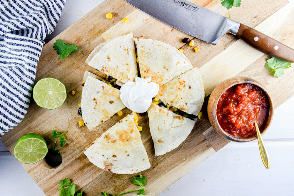 Loaded Chicken Quesadillas