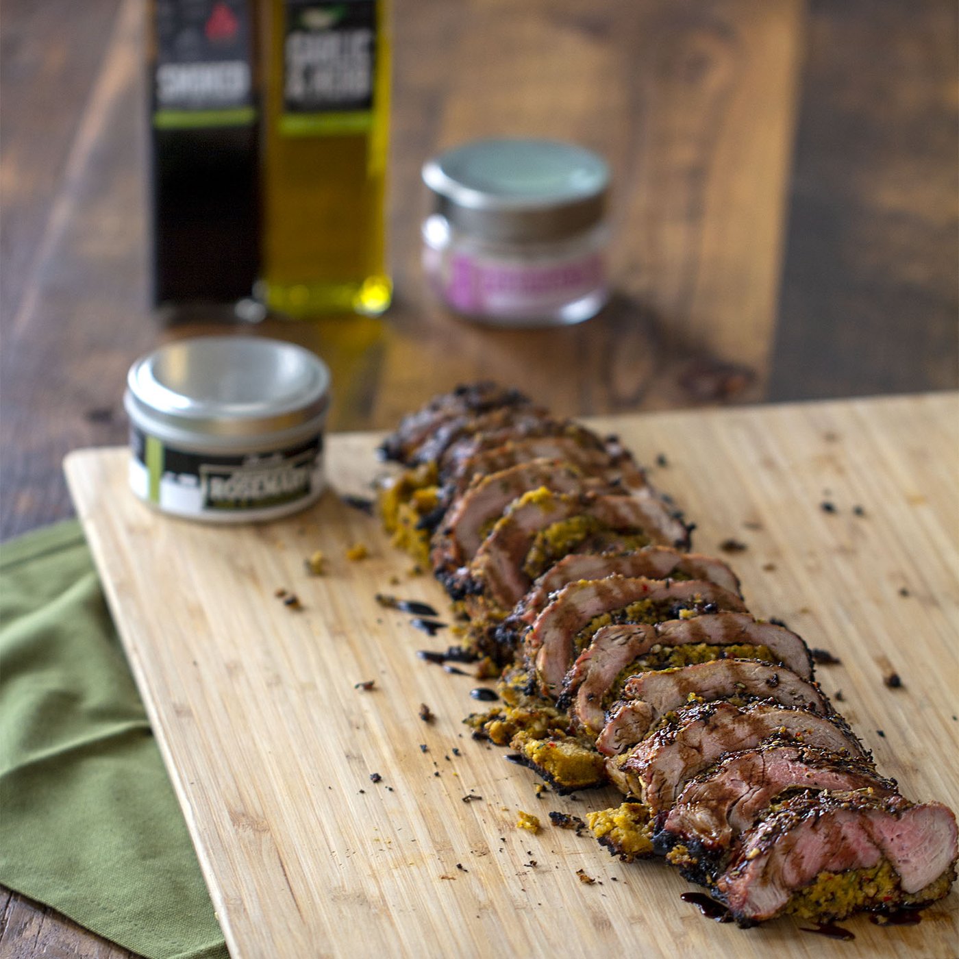 MEDITERRANEAN STUFFED PORK TENDERLOINS