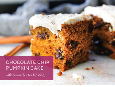 Chocolate Chip Pumpkin Cake