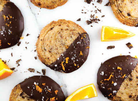 Chocolate Orange Cookies - Slice & Bake
