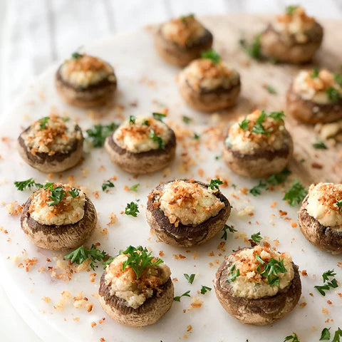 Garlic Stuffed Mushrooms