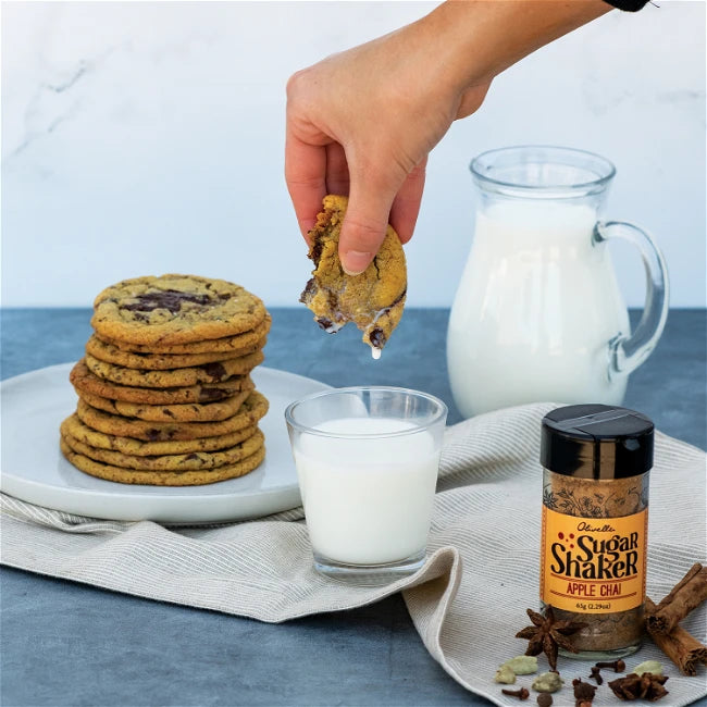 Toffee Chai Chocolate Chip Cookies