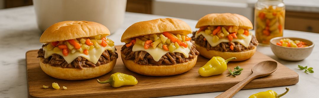 Chicago-Style Braised Beef Sandwiches