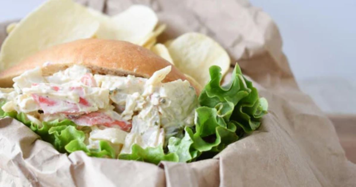 Crab Dip Sandwich Roll