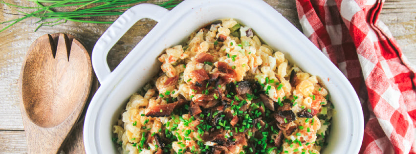 Deviled Egg Pasta Salad