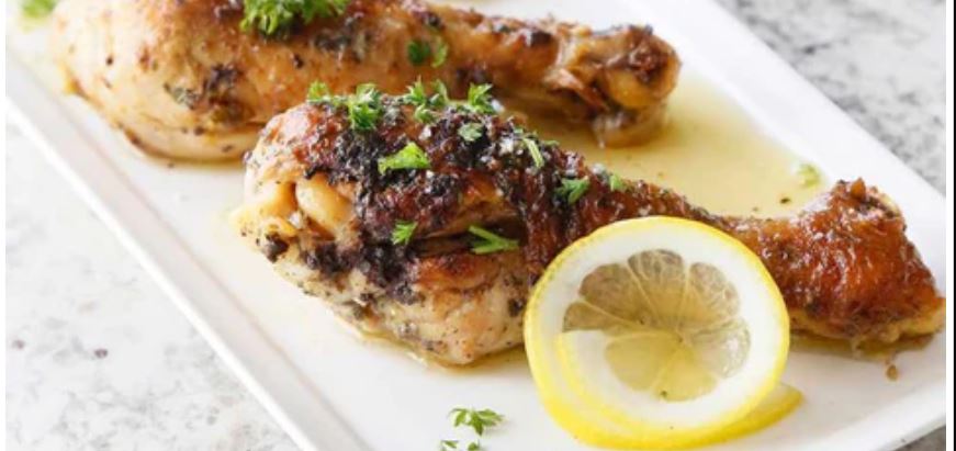 Feta & Lemon Braised Chicken Wings