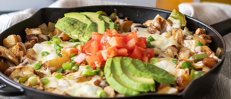 Green Chili Breakfast Hash