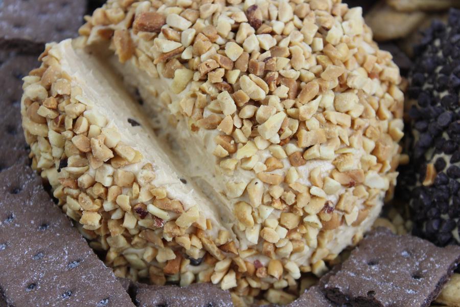 PEANUT BUTTER CHOCOLATE CHIP DESSERT BALL