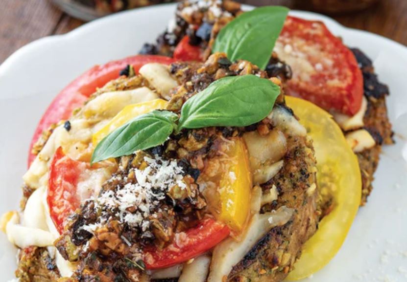 Mediterranean Eggplant & Tomato Stack