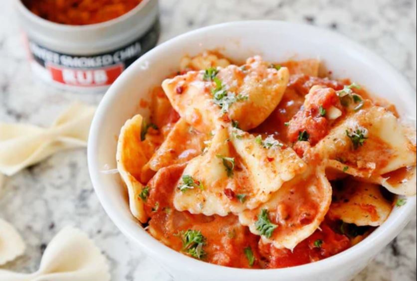 Pasta with Vodka Cream Sauce