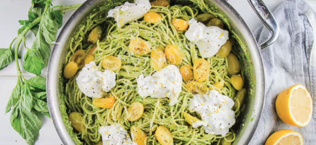 Pea Pesto Pasta
