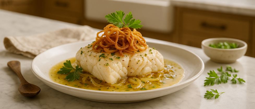 Poached Cod Provencal