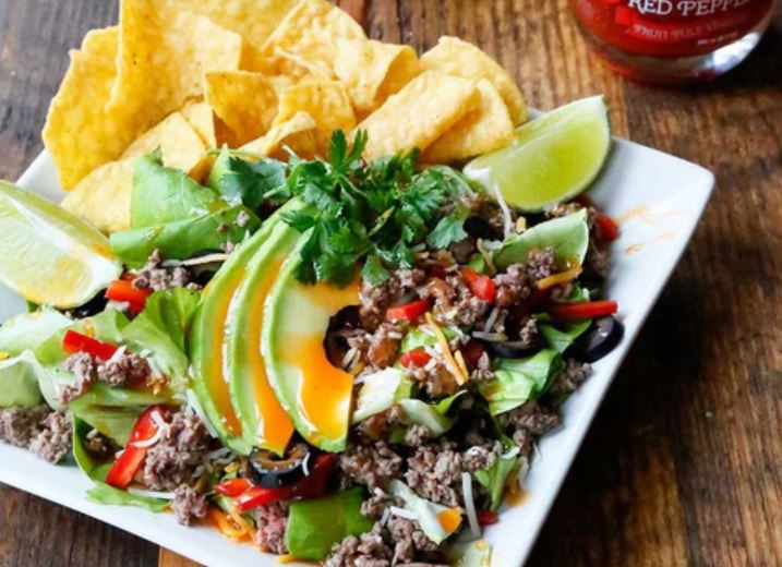Red Pepper Taco Salad