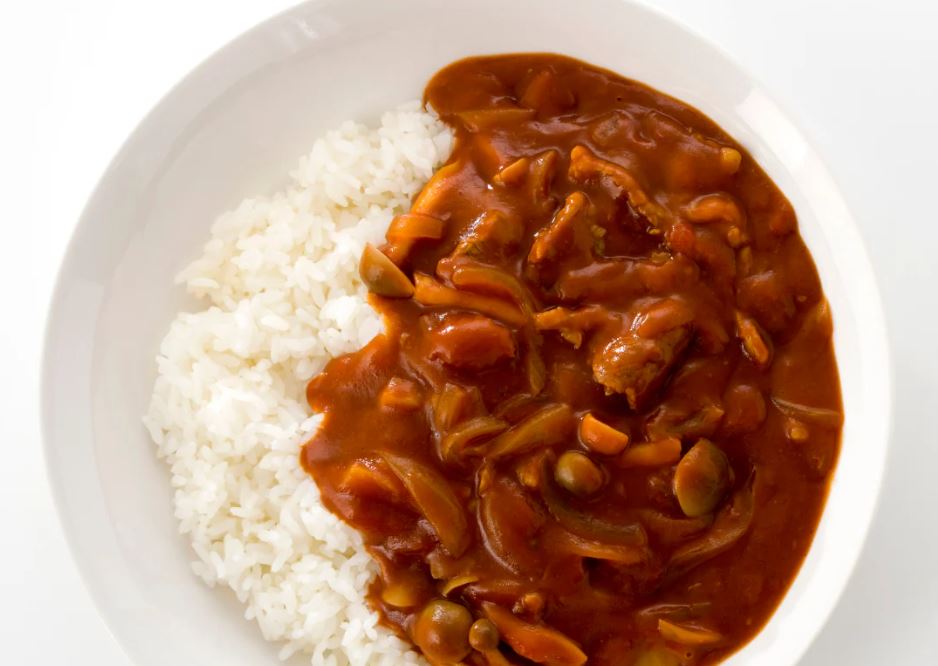 Saucy Beef Over Rice