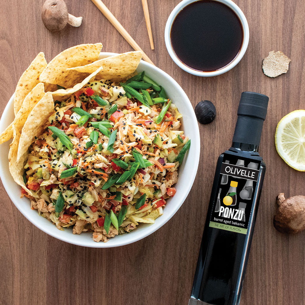 Creamy Asian Chopped Chicken Salad