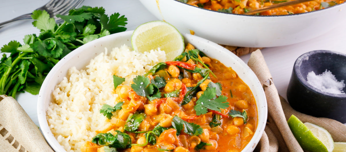 Chickpea and Spinach Curry