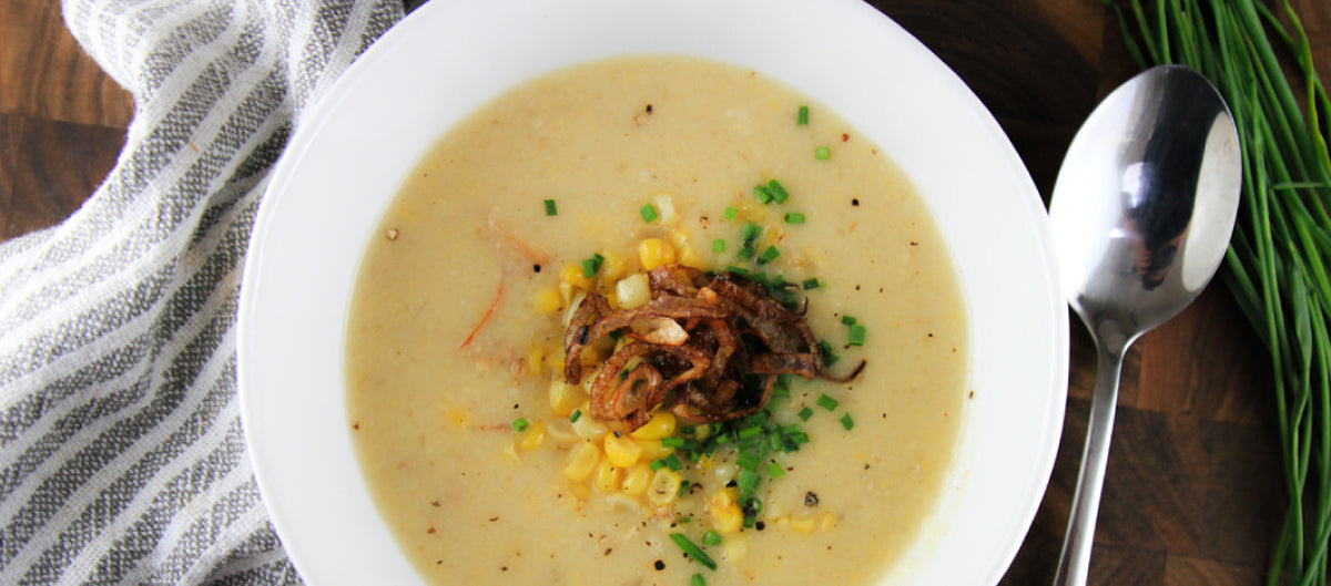 Chicken, Corn and Coconut Soup