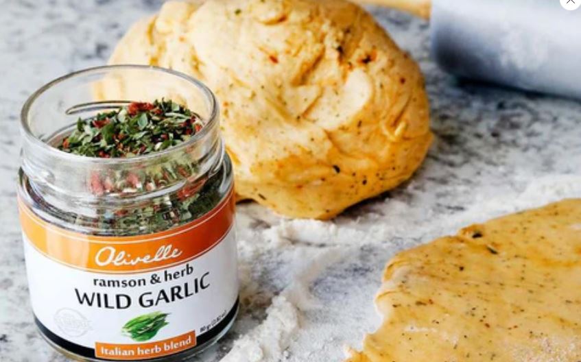 Wild Garlic Pizza Dough