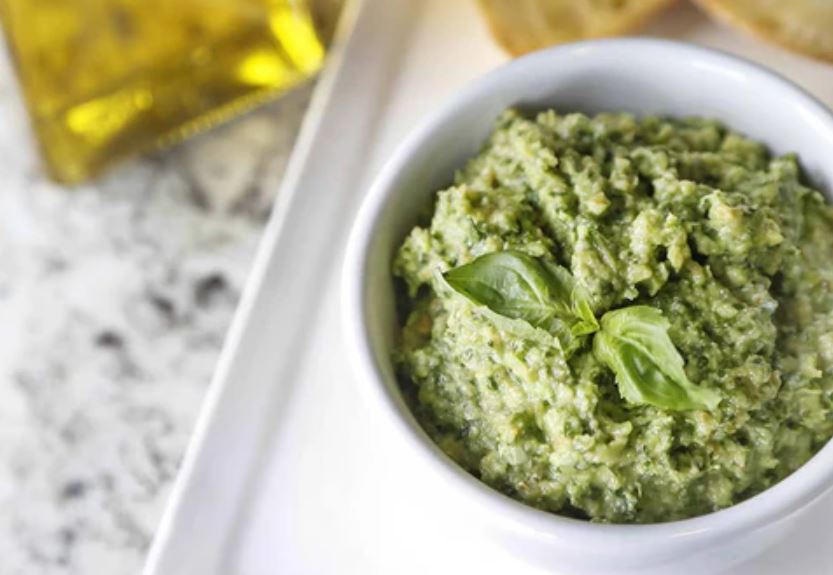 Zucchini Almond Pesto