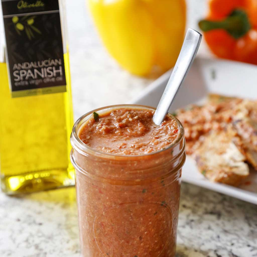 ROASTED RED PEPPER PESTO