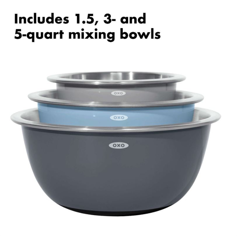 Oxo 3Pc Insulated Mixing Bowl Set