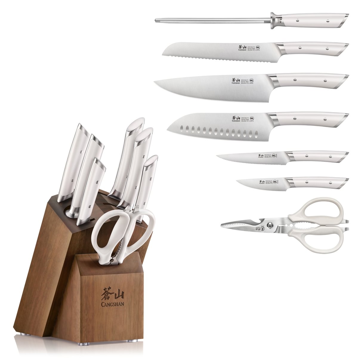 Helena 8 Block Knife Set