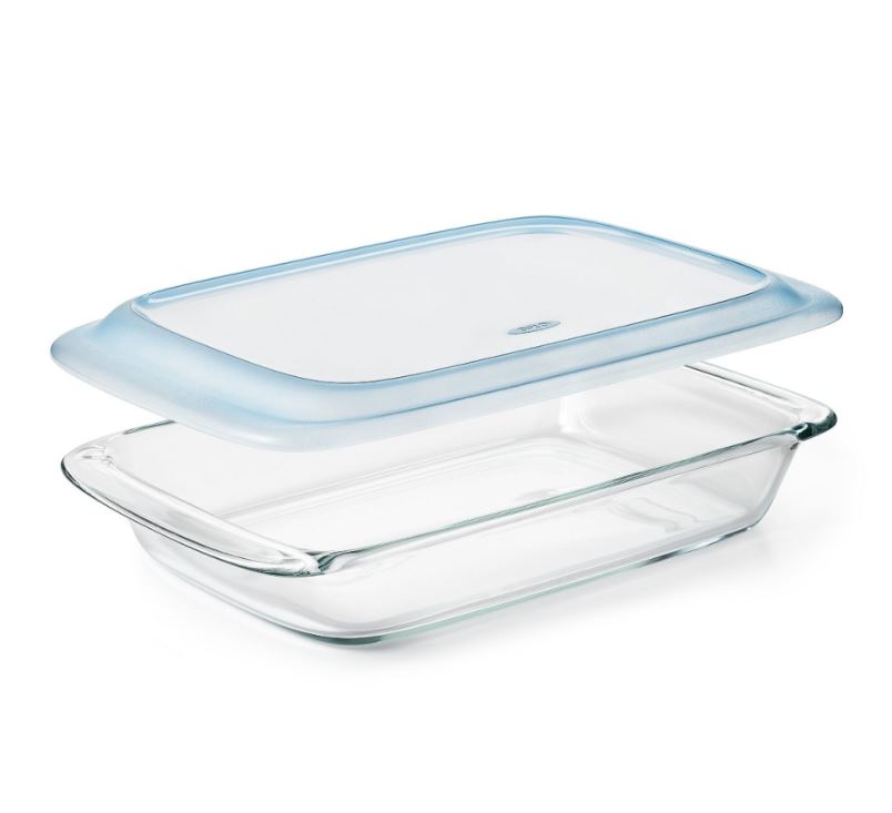 Oxo 9X13 Glass Baking Dish W/ Lid