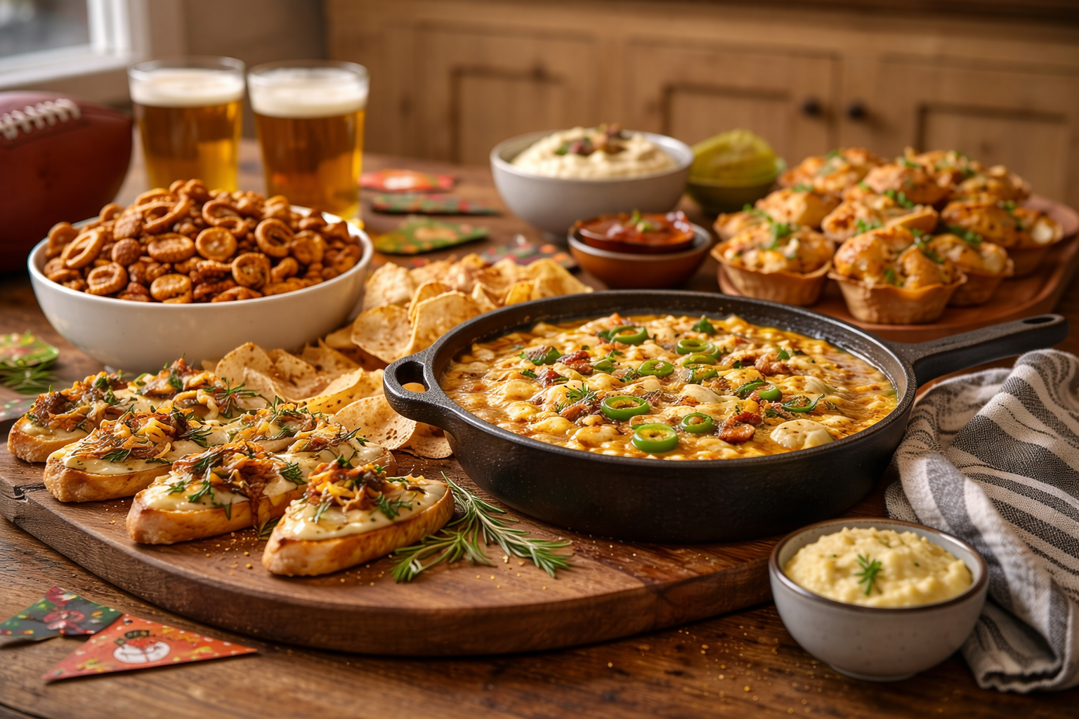 Super Bowl Entertaining Made Easy: Sat Jan 24th 11 am