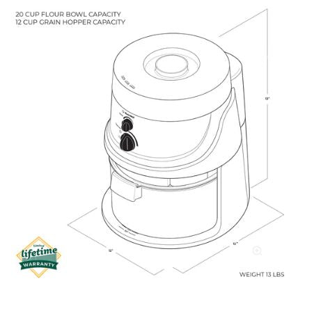 Nutri Mill Grain Mill