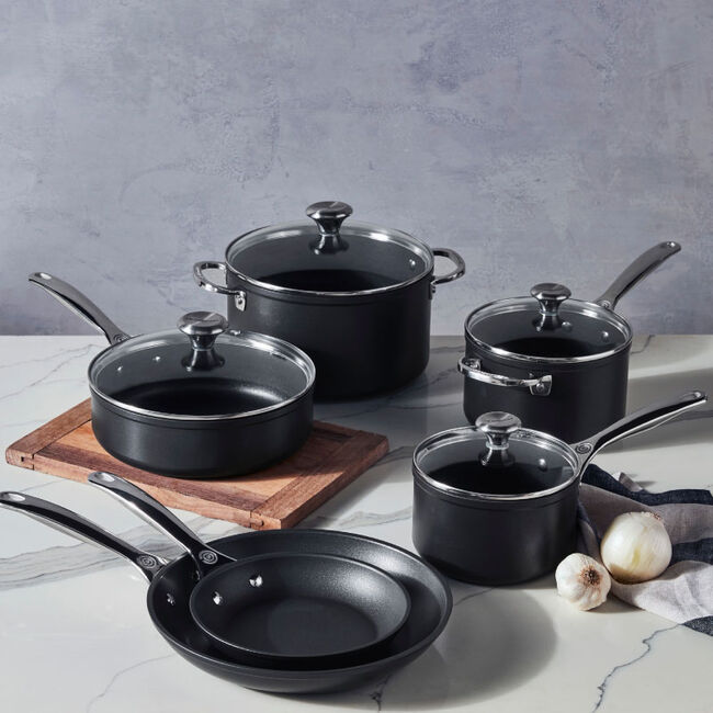10 piece Toughen Non-Stick Pro by Le Creuset