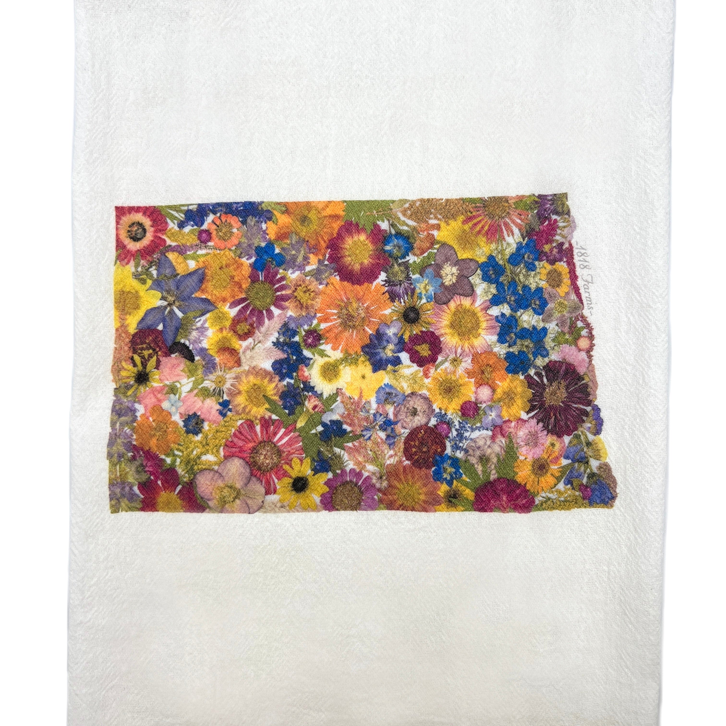 Where I Bloom Pressed Flower Flour Stack