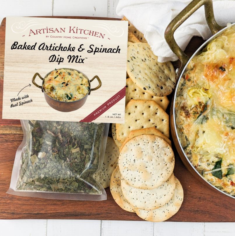 Artisan Kitchen Baked Artichoke & Spinach Dip Mix