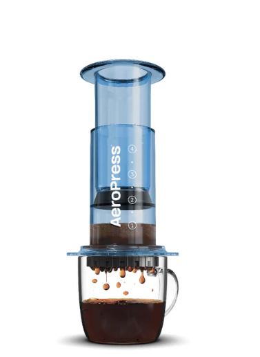 AeroPress Coffee Maker- Clear & Colors