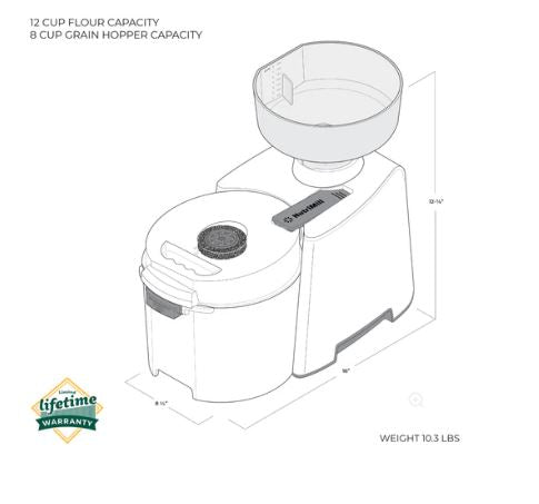 Nutrimill Impact Grain Mill