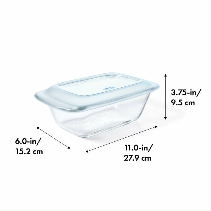 Oxo Loaf Glass W/ Lid