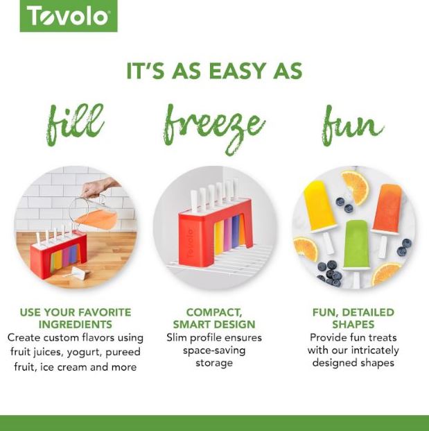 Modern Pop Molds W/Tray