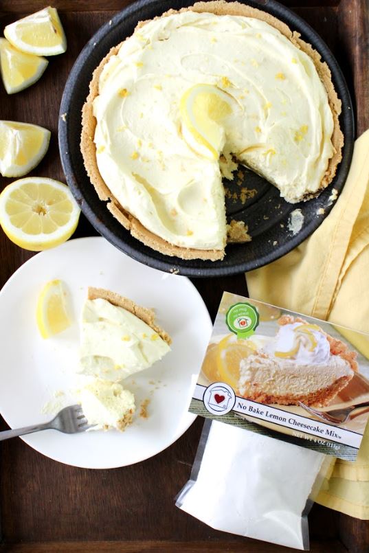 No-Bake Lemon Cheesecake Mix