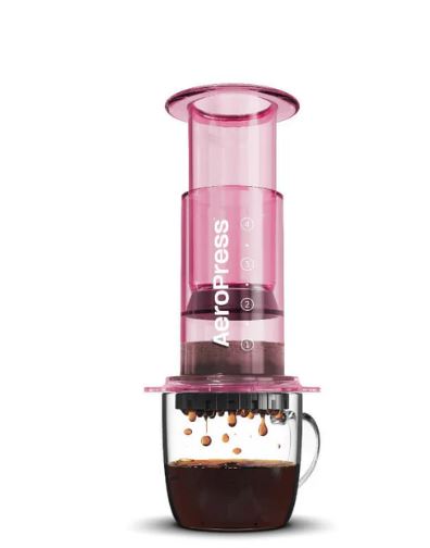 AeroPress Coffee Maker- Clear & Colors
