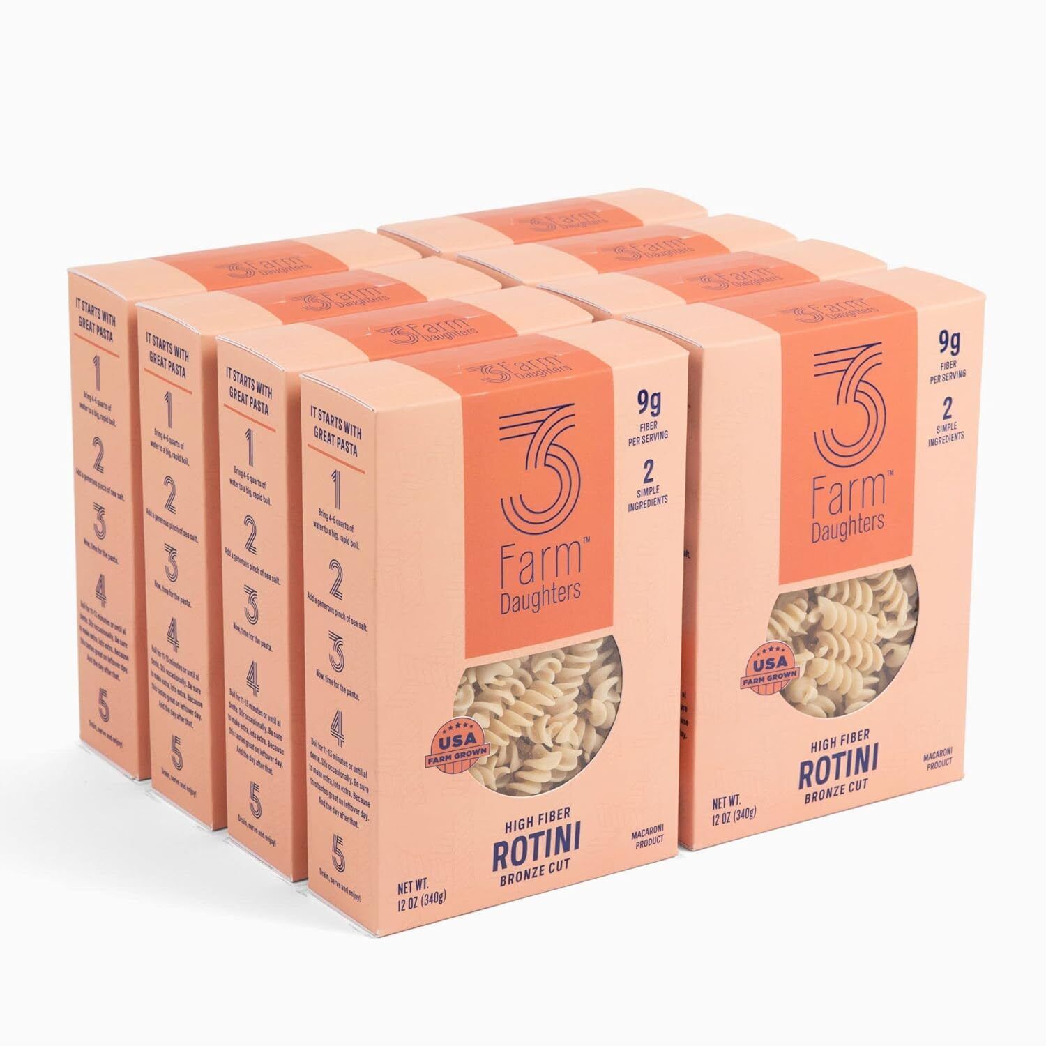 3 Farm Daughter Rotini Pasta