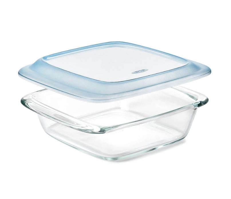 Oxo 8" Square Glass Baking Dish W/ Lid