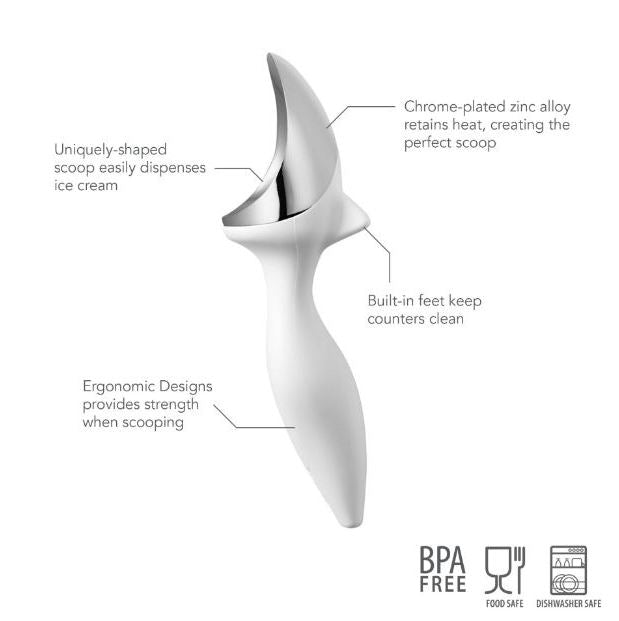 Tilt Up Ice Cream Scoop