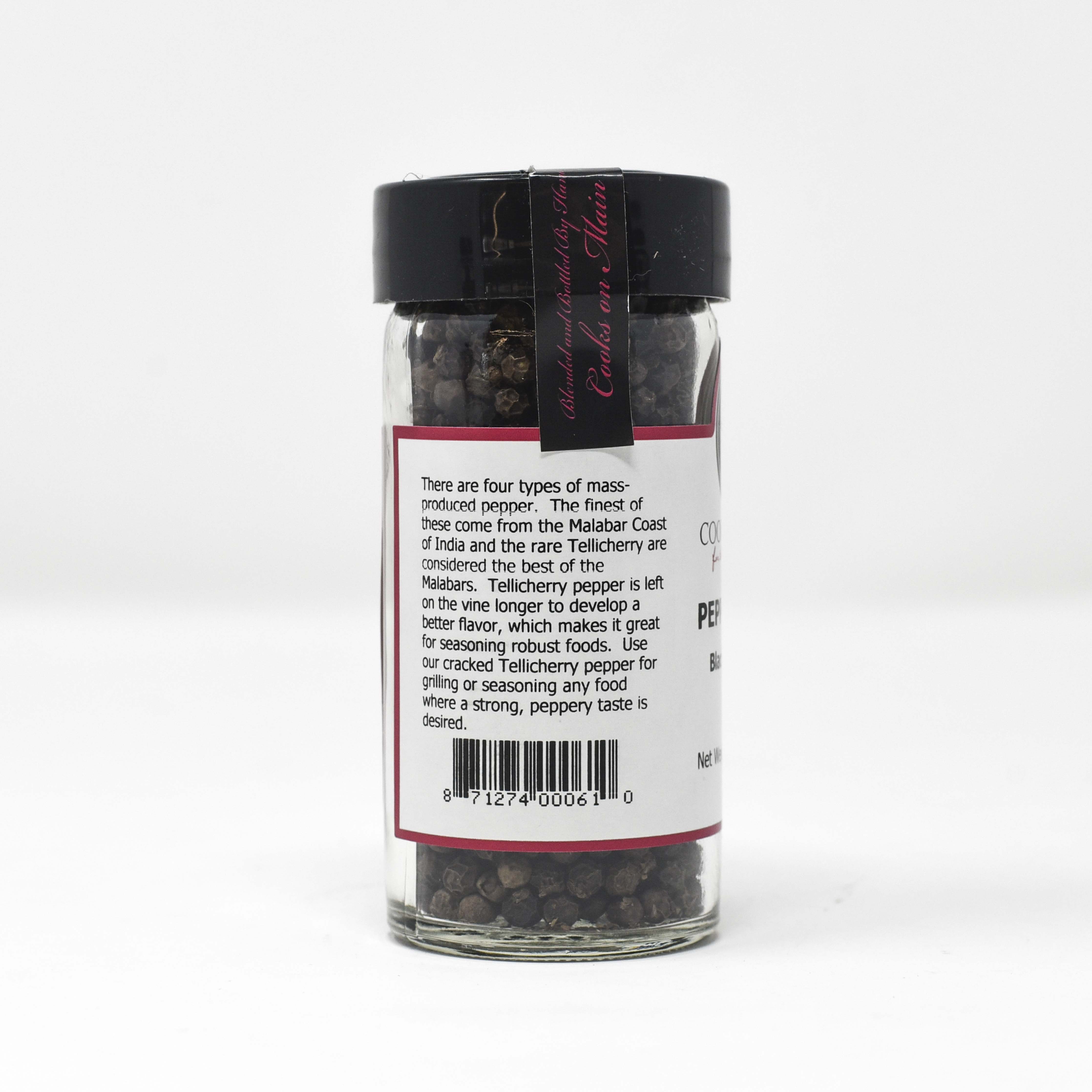 Peppercorns, Black Tellicherry
