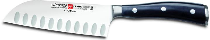 Ikon 5" Santoku Hollow Edge Knife