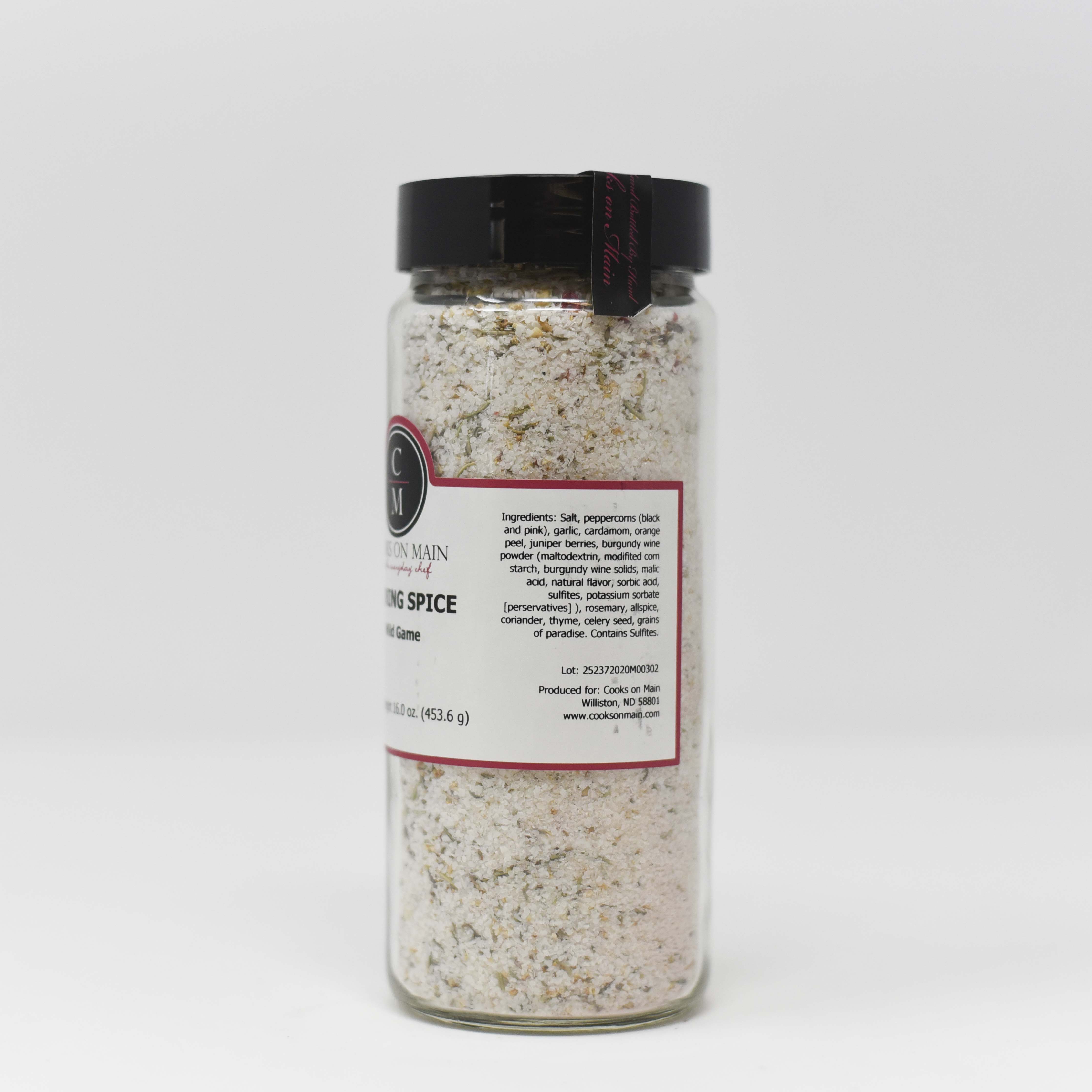 Brining Spice for Wild Game