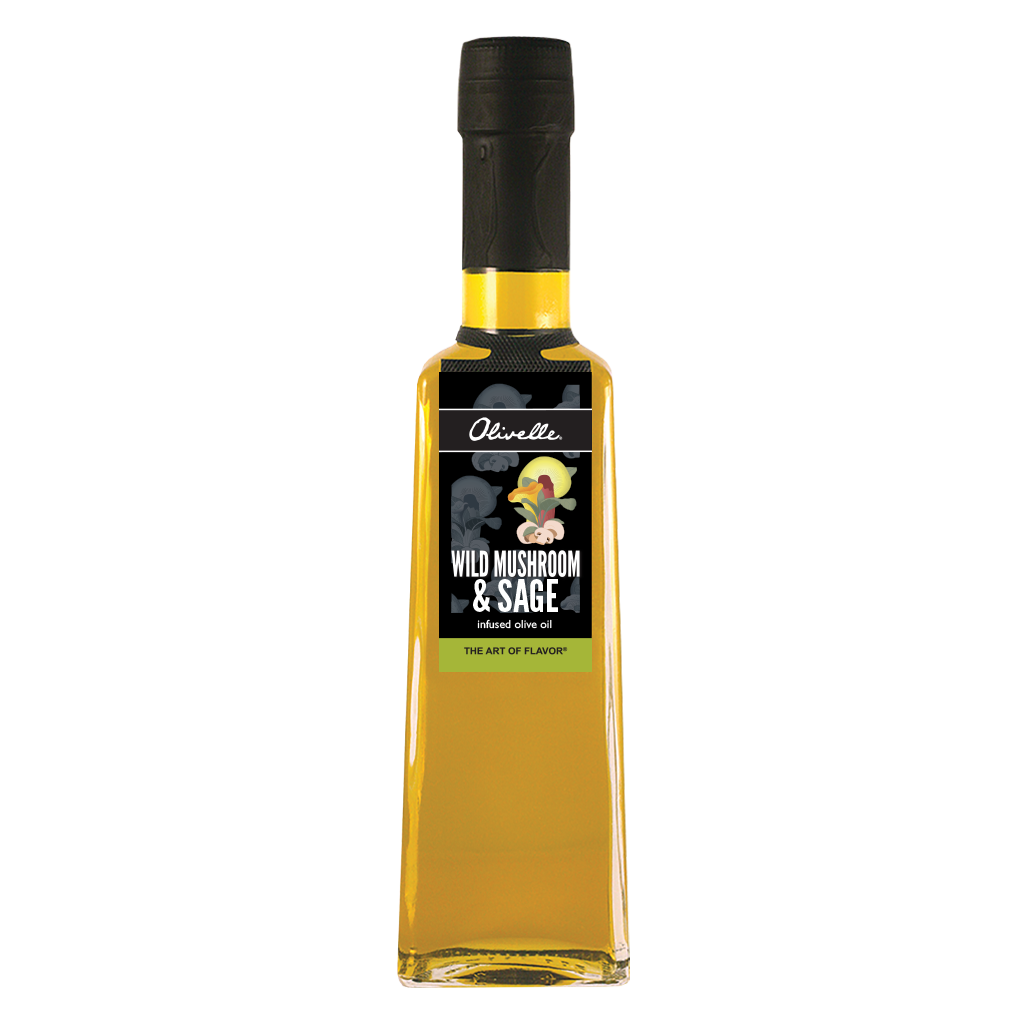 WILD MUSHROOM AND SAGE INFUSED OLIVE OIL
