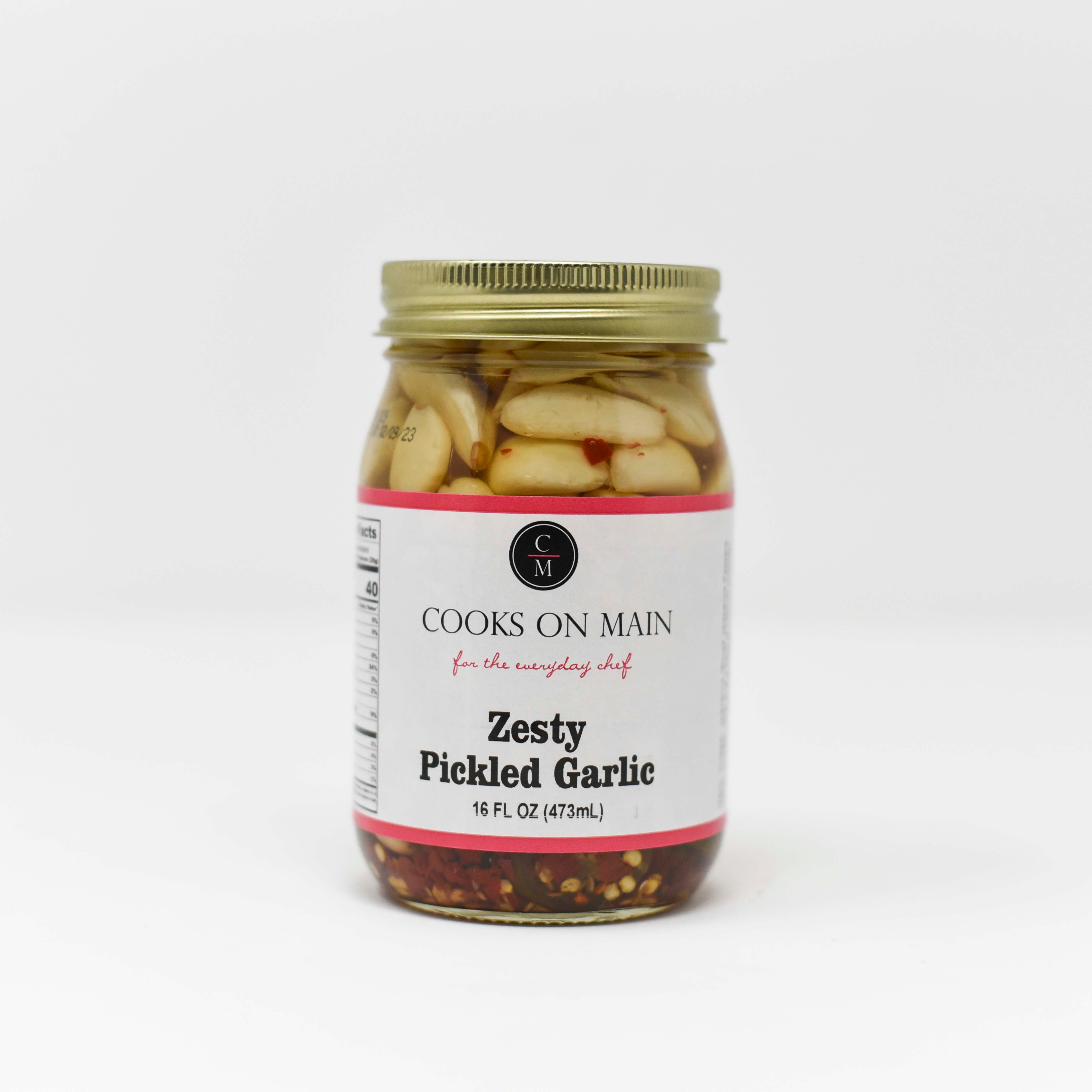 Zesty Pickled Garlic