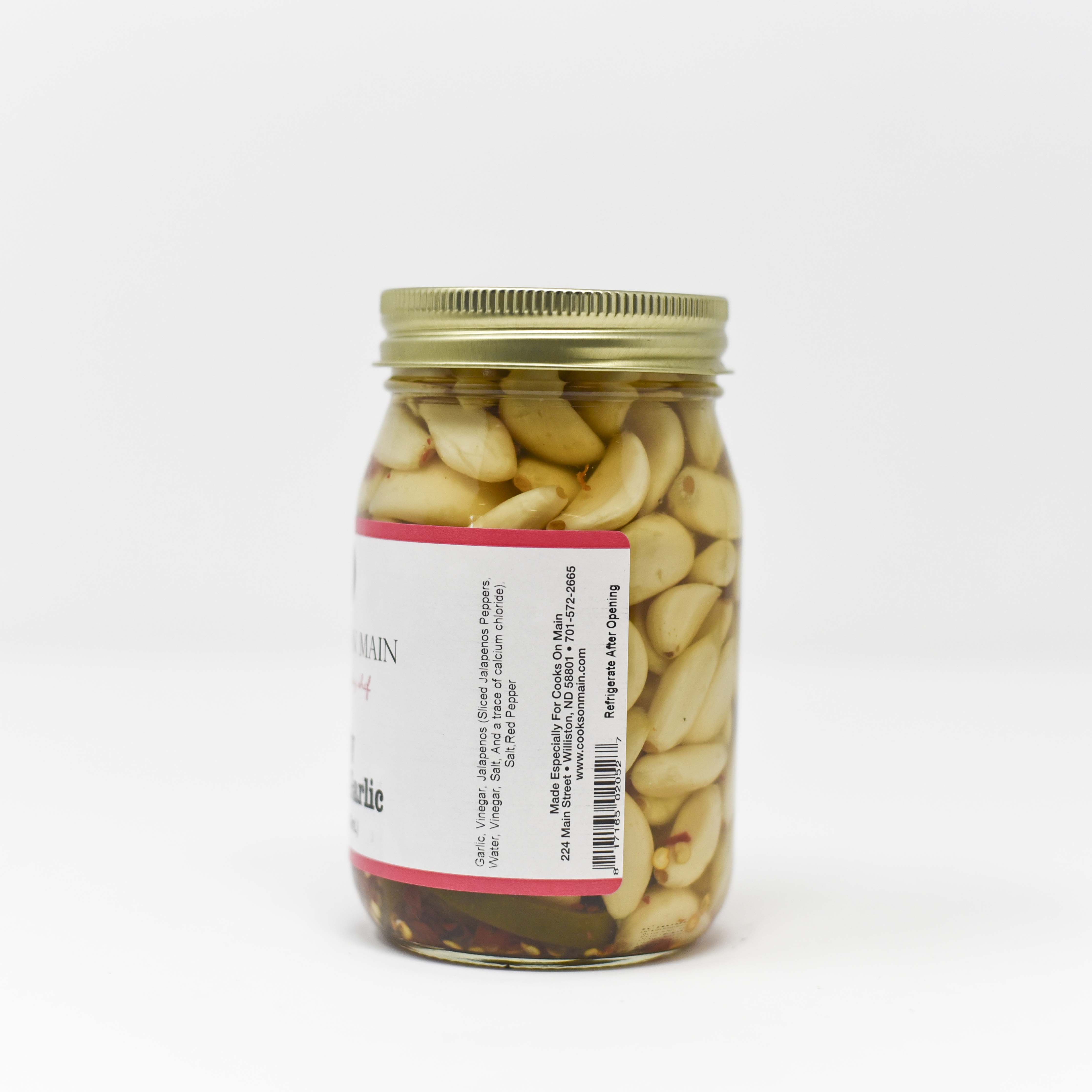 Zesty Pickled Garlic