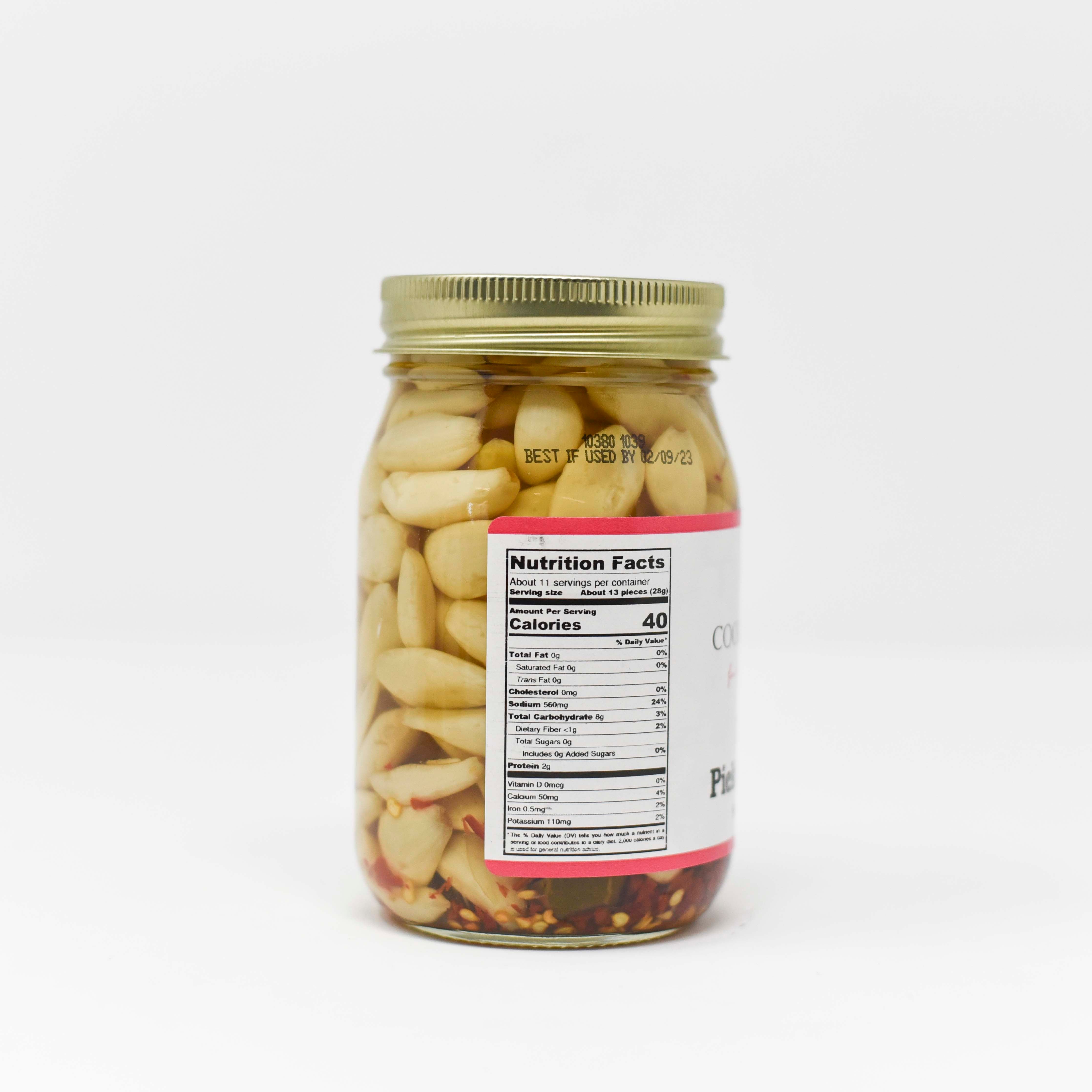 Zesty Pickled Garlic