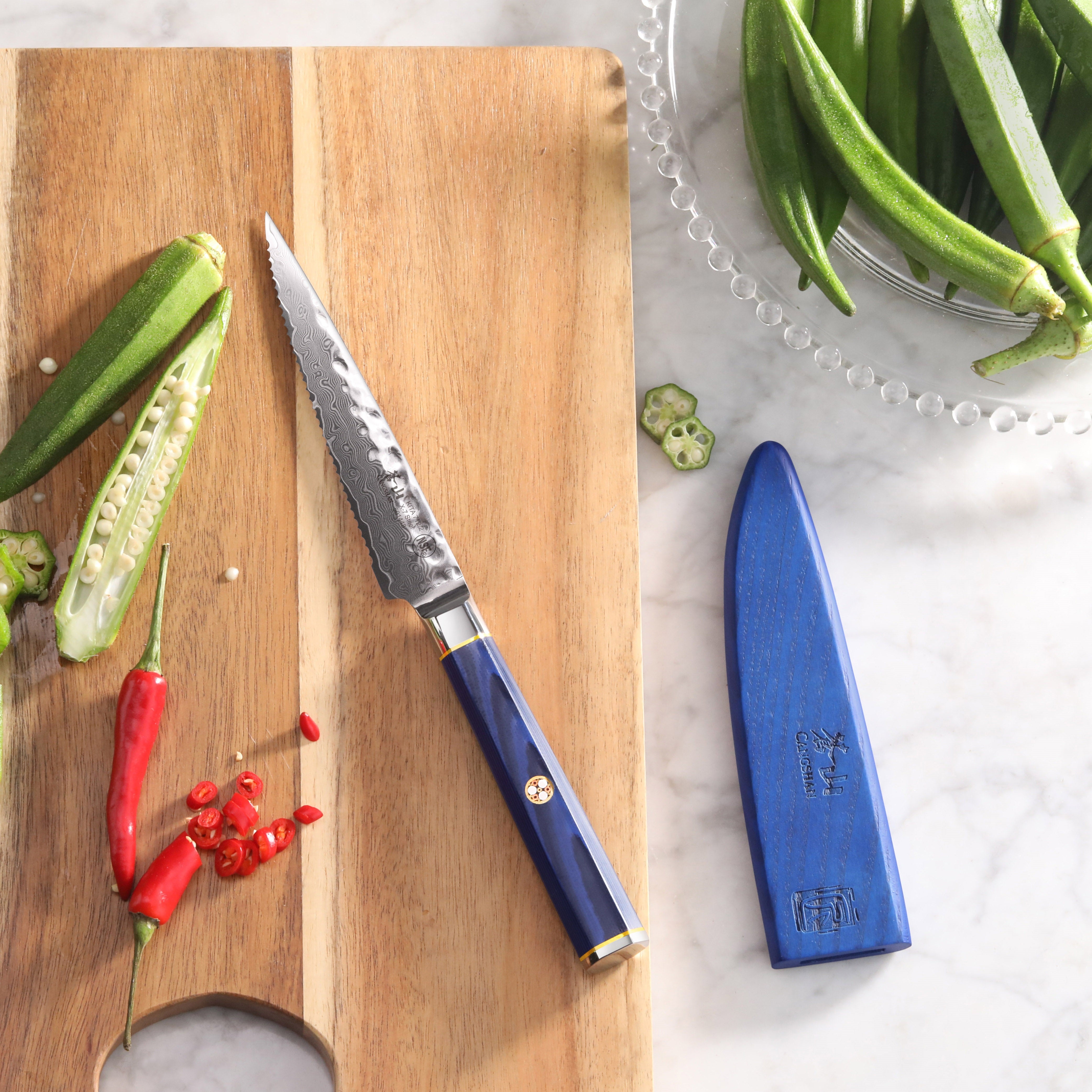 Kita 5" Serrated Utility Knife